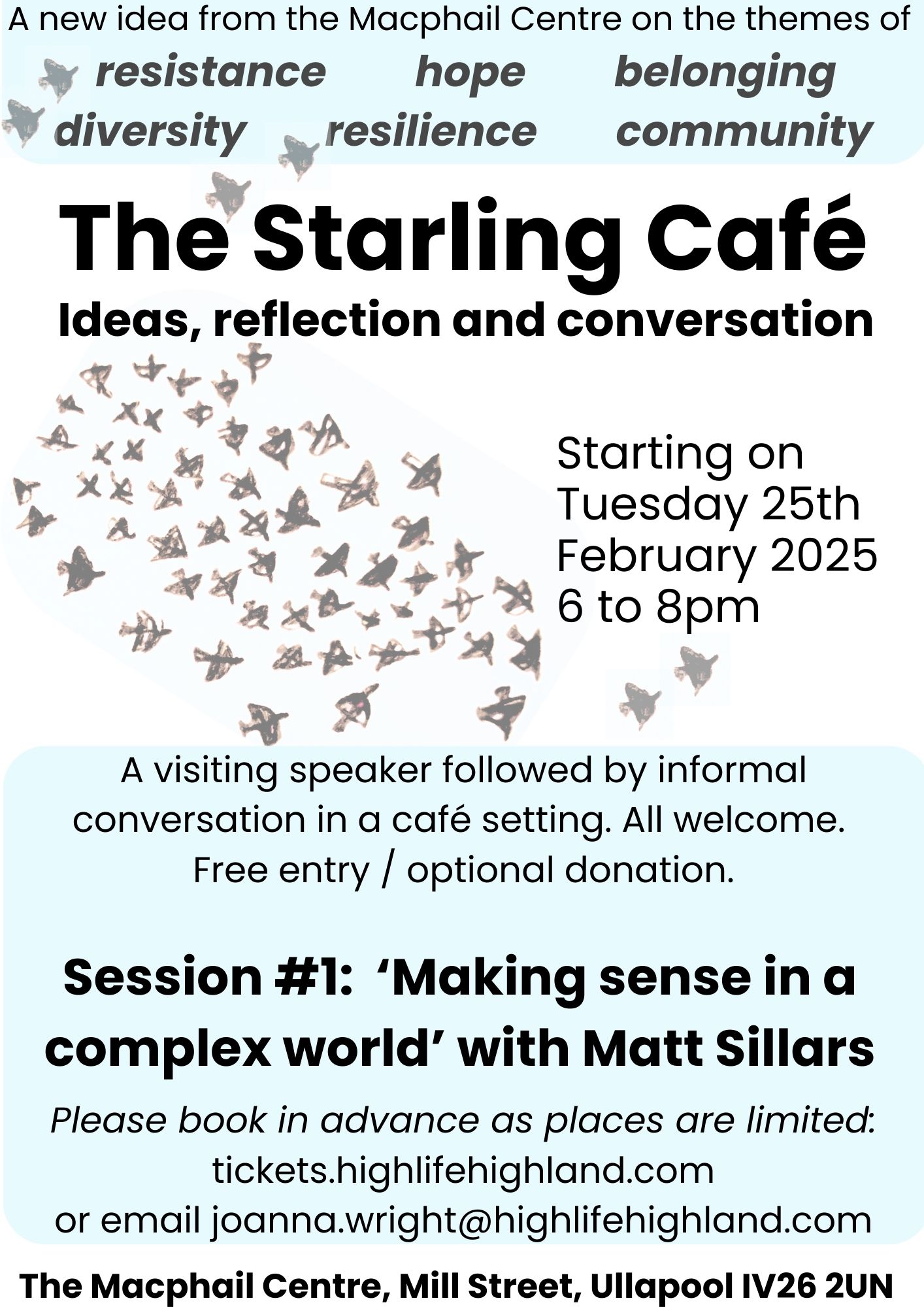 Encore The Starling Cafe